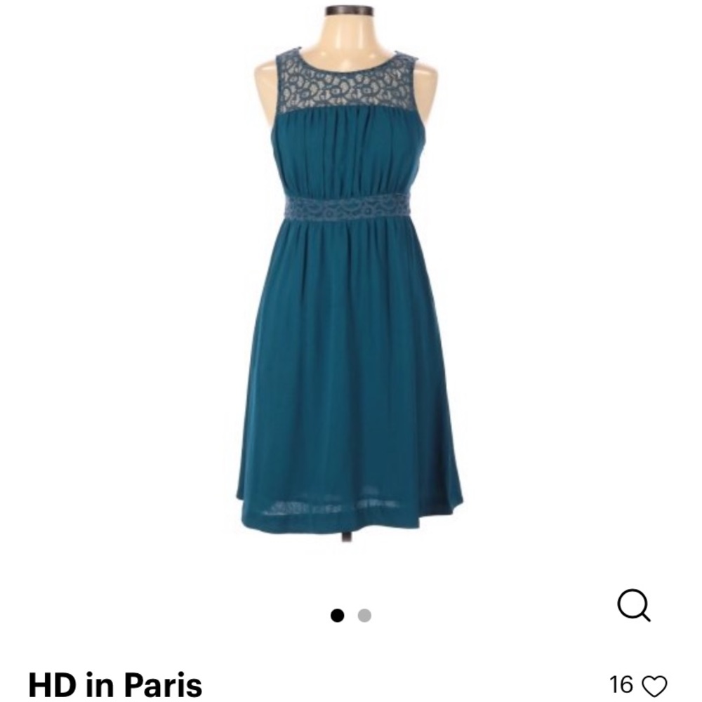 Anthropologie HD in Paris Lace Yoke Dress